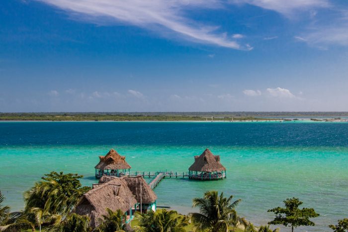 Bacalar lagoon vary upon needs